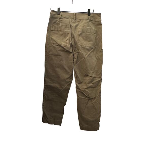 LOFT Women’s Pants Size 6 Olive Green Cotton Blend Stretch Casual Outdoors - Picture 2 of 6